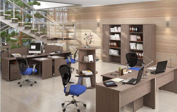 Офисный комплект мебели IMAGO - рабочее место, шкафы для документов в Орле - изображение 6